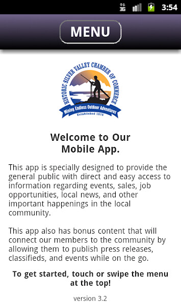 Emulate Android APK Historic Silver Valley Chamber