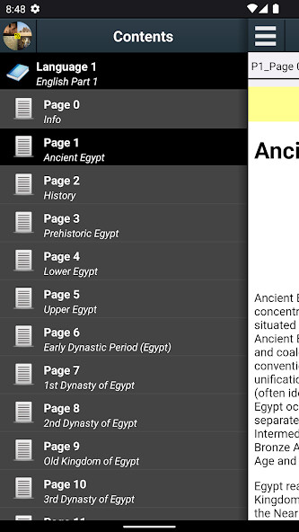 Run android online APK History of Ancient Egypt from MyAndroid or emulate History of Ancient Egypt using MyAndroid