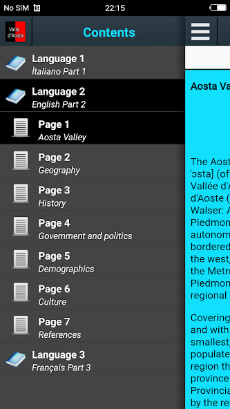 Run android online APK History of Aosta Valley from MyAndroid or emulate History of Aosta Valley using MyAndroid
