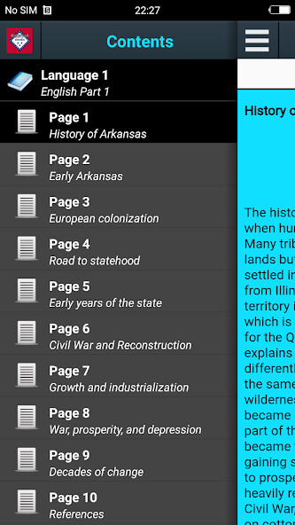 Run android online APK History of Arkansas from MyAndroid or emulate History of Arkansas using MyAndroid Run android online APK History of Arkansas from MyAndroid or emulate History of Arkansas using MyAndroid