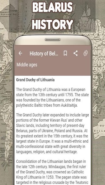 Run android online APK History of Belarus from MyAndroid or emulate History of Belarus using MyAndroid