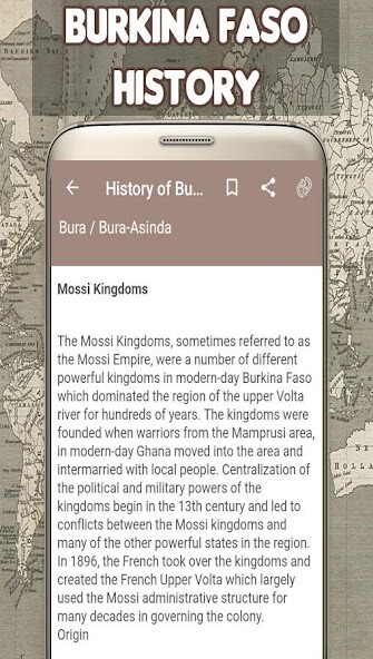 Run android online APK History of Burkina Faso from MyAndroid or emulate History of Burkina Faso using MyAndroid Run android online APK History of Burkina Faso from MyAndroid or emulate History of Burkina Faso using MyAndroid