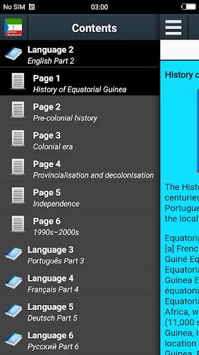Run android online APK History of Equatorial Guinea from MyAndroid or emulate History of Equatorial Guinea using MyAndroid Run android online APK History of Equatorial Guinea from MyAndroid or emulate History of Equatorial Guinea using MyAndroid