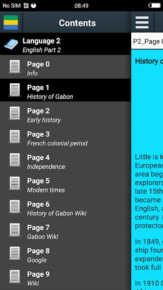 Run android online APK History of Gabon from MyAndroid or emulate History of Gabon using MyAndroid Run android online APK History of Gabon from MyAndroid or emulate History of Gabon using MyAndroid