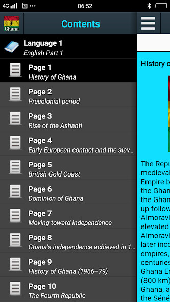 Run android online APK History of Ghana - EN/TWI from MyAndroid or emulate History of Ghana - EN/TWI using MyAndroid