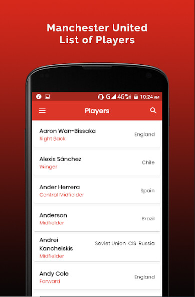 Run android online APK History of Manchester United - Players, Seasons... from MyAndroid or emulate History of Manchester United - Players, Seasons... using MyAndroid