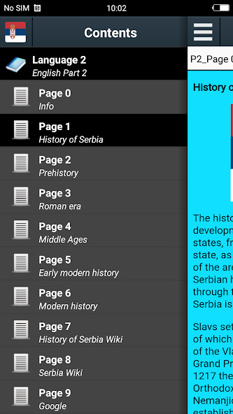 Run android online APK History of Serbia from MyAndroid or emulate History of Serbia using MyAndroid