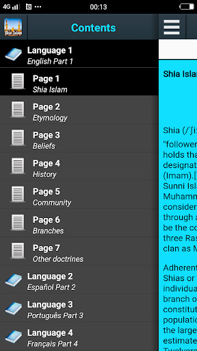 Run android online APK History of Shia Islam from MyAndroid or emulate History of Shia Islam using MyAndroid