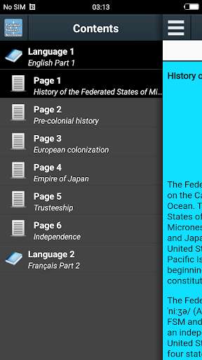 Run android online APK History of the Federated States of Micronesia from MyAndroid or emulate History of the Federated States of Micronesia using MyAndroid