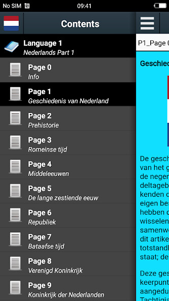 Run android online APK History of the Netherlands from MyAndroid or emulate History of the Netherlands using MyAndroid