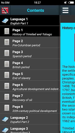 Run android online APK History of Trinidad and Tobago from MyAndroid or emulate History of Trinidad and Tobago using MyAndroid