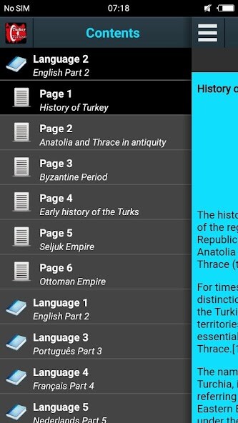 Run android online APK History of Turkey from MyAndroid or emulate History of Turkey using MyAndroid