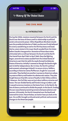 Run android online APK History Of United States: USA History from MyAndroid or emulate History Of United States: USA History using MyAndroid Run android online APK History Of United States: USA History from MyAndroid or emulate History Of United States: USA History using MyAndroid