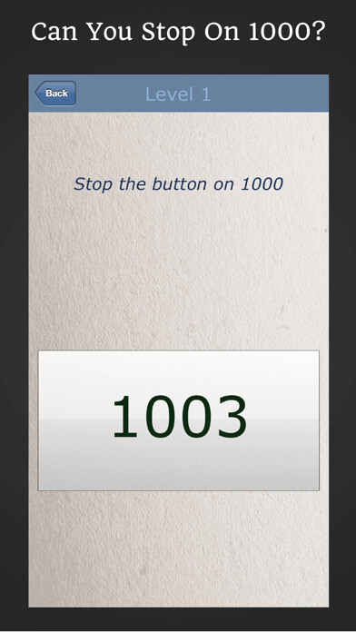 Emulate iPhone app Hit 1000: Stop The Button using MyAndroid Emulate iPhone app Hit 1000: Stop The Button using MyAndroid