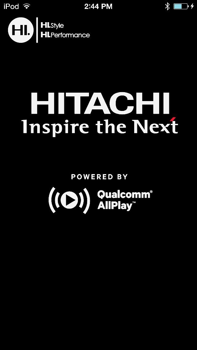 Emulate iPhone app Hitachi Wi-Fi Speaker using MyAndroid Emulate iPhone app Hitachi Wi-Fi Speaker using MyAndroid