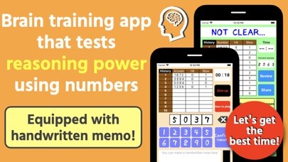 Emulate iPhone app HIT&BLOW-Detective brain game using MyAndroid