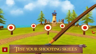 Emulate iPhone app Hit Bow Cup:Archery Master 3D using MyAndroid