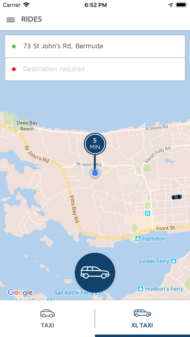 Emulate iPhone app Hitch Bermuda using MyAndroid Emulate iPhone app Hitch Bermuda using MyAndroid