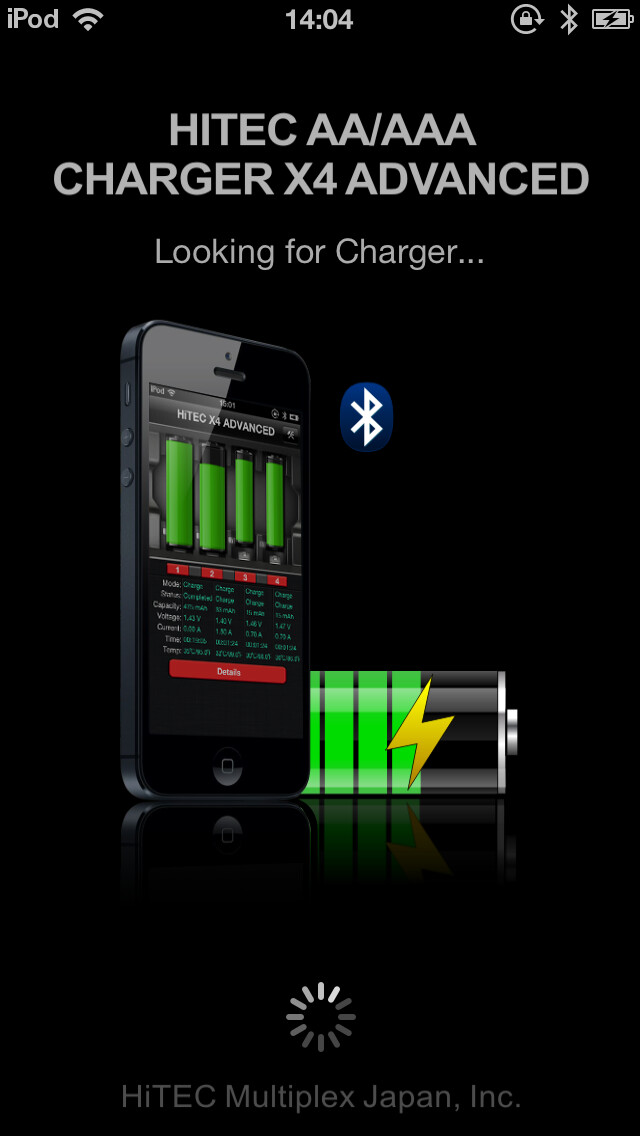 Emulate iPhone app HiTEC Smart Charger using MyAndroid Emulate iPhone app HiTEC Smart Charger using MyAndroid