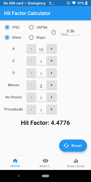 Emulate Android APK Hit Factor