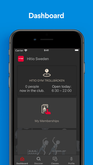 Emulate iPhone app Hitio Gym Sweden using MyAndroid Emulate iPhone app Hitio Gym Sweden using MyAndroid