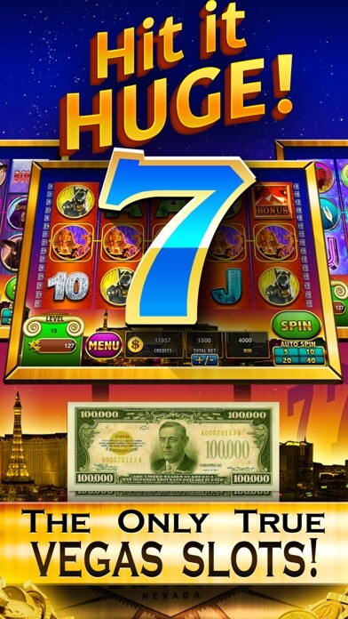 Emulate iPhone app Hit it Huge! FREE Rich Vegas Casino Slots of the Jackpot Palace Inferno! using MyAndroid
