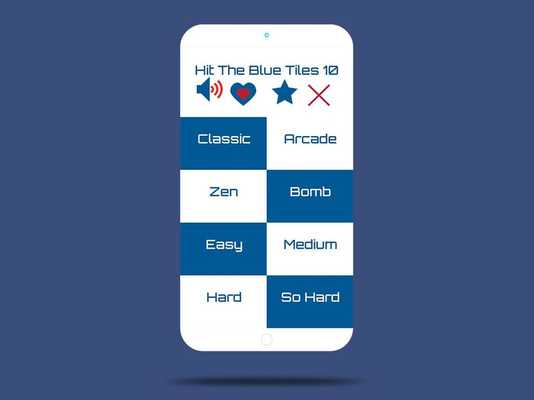 Emulate Android APK Hit The Blue Tiles 10