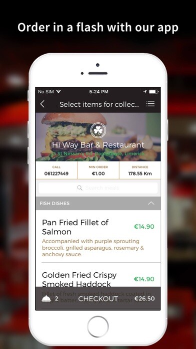 Emulate iPhone app Hi Way Bar & Restaurant using MyAndroid Emulate iPhone app Hi Way Bar & Restaurant using MyAndroid