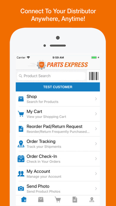 Emulate iPhone app HJC Parts Express using MyAndroid Emulate iPhone app HJC Parts Express using MyAndroid