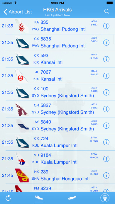 Emulate iPhone app HK Airport iPlane Flight Information using MyAndroid Emulate iPhone app HK Airport iPlane Flight Information using MyAndroid