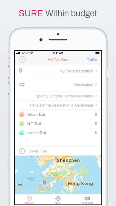 Emulate iPhone app HK Taxi Fare using MyAndroid Emulate iPhone app HK Taxi Fare using MyAndroid