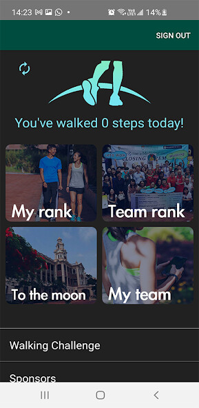 Run android online APK HKU Walking Challenge from MyAndroid or emulate HKU Walking Challenge using MyAndroid