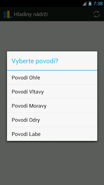 Run android online APK Hladiny vody v nádržích from MyAndroid or emulate Hladiny vody v nádržích using MyAndroid Run android online APK Hladiny vody v nádržích from MyAndroid or emulate Hladiny vody v nádržích using MyAndroid
