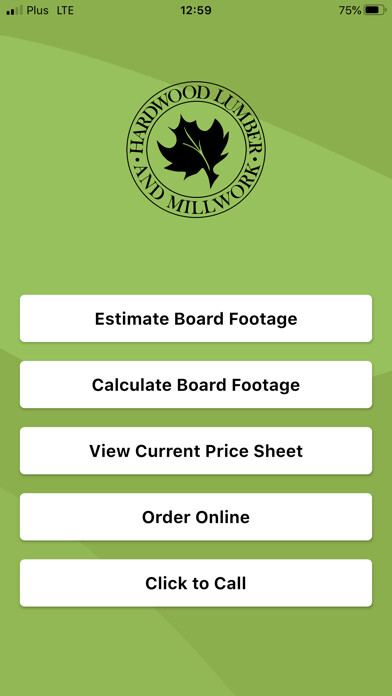 Emulate iPhone app HLM Board Foot Calculator using MyAndroid Emulate iPhone app HLM Board Foot Calculator using MyAndroid