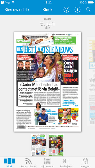 Emulate iPhone app HLN krant using MyAndroid Emulate iPhone app HLN krant using MyAndroid