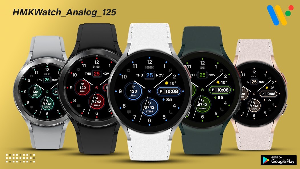 Run android online APK HMKWatch_Analog_125 from MyAndroid or emulate HMKWatch_Analog_125 using MyAndroid