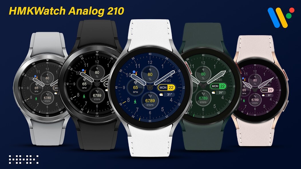 Run android online APK HMKWatch Analog 210 from MyAndroid or emulate HMKWatch Analog 210 using MyAndroid