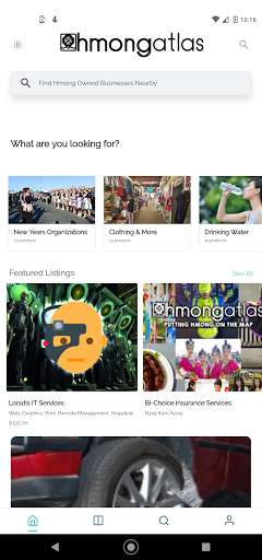 Run android online APK HmongAtlas - Find Hmong Food & Business Nearby from MyAndroid or emulate HmongAtlas - Find Hmong Food & Business Nearby using MyAndroid