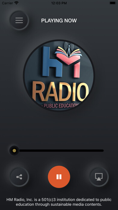 Emulate iPhone app HM Radio using MyAndroid