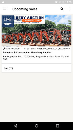 Run android online APK HMR Auctions from MyAndroid or emulate HMR Auctions using MyAndroid