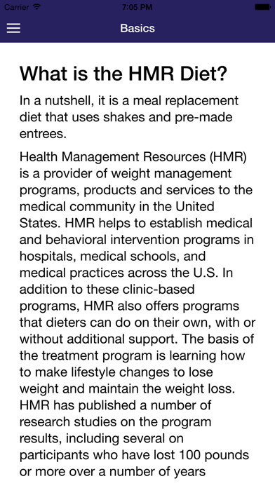 Emulate iPhone app HMR Diet using MyAndroid Emulate iPhone app HMR Diet using MyAndroid
