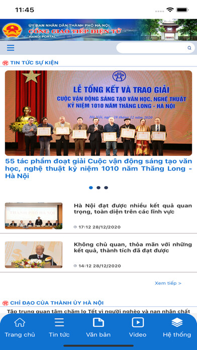 Emulate iPhone app Hà Nội Portal using MyAndroid Emulate iPhone app Hà Nội Portal using MyAndroid