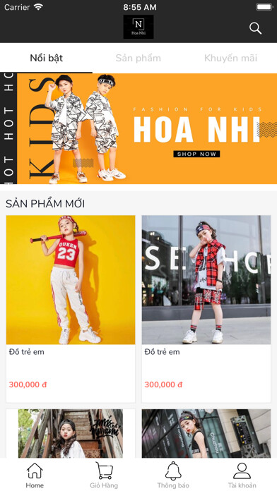 Emulate iPhone app Hoa Nhi Kid using MyAndroid
