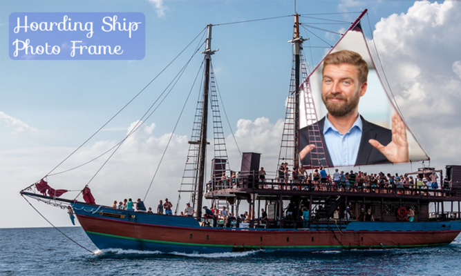 Emulate Android APK Hoarding Ship Photo Frame