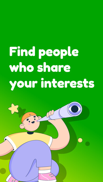 Emulate iPhone app Hobbin - meet friends near me using MyAndroid