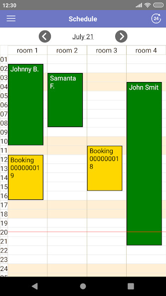 Run android online APK Hobooca-hotel booking calendar from MyAndroid or emulate Hobooca-hotel booking calendar using MyAndroid