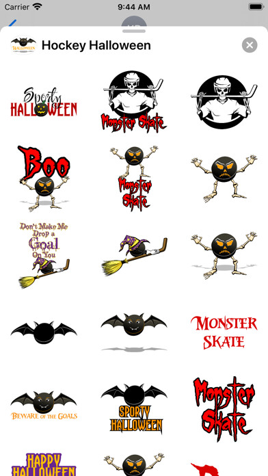 Emulate iPhone app Hockey Halloween using MyAndroid Emulate iPhone app Hockey Halloween using MyAndroid