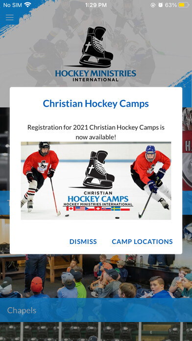 Emulate iPhone app Hockey Ministries using MyAndroid Emulate iPhone app Hockey Ministries using MyAndroid
