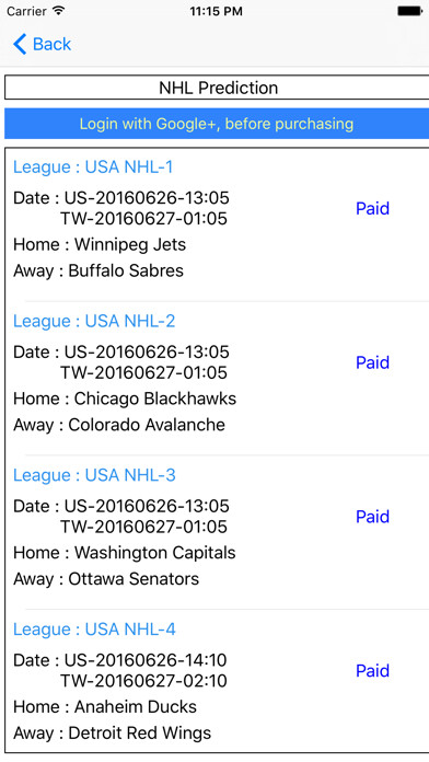 Emulate iPhone app Hockey Prediction using MyAndroid Emulate iPhone app Hockey Prediction using MyAndroid
