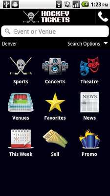 Emulate Android APK Hockey Ticket App Emulate Android APK Hockey Ticket App